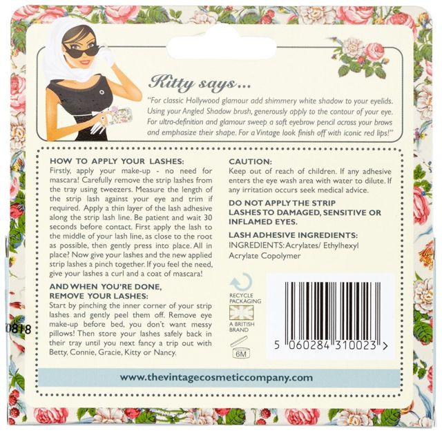 The Vintage Cosmetic Company - Kitty Lashes - oddros.shop