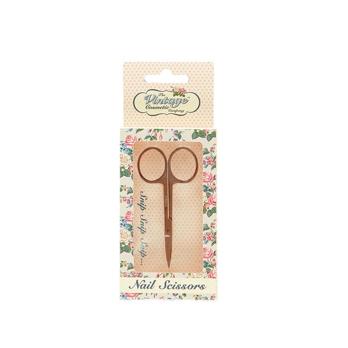 The Vintage Cosmetic Company Scissors, Rose Gold - oddros.shop
