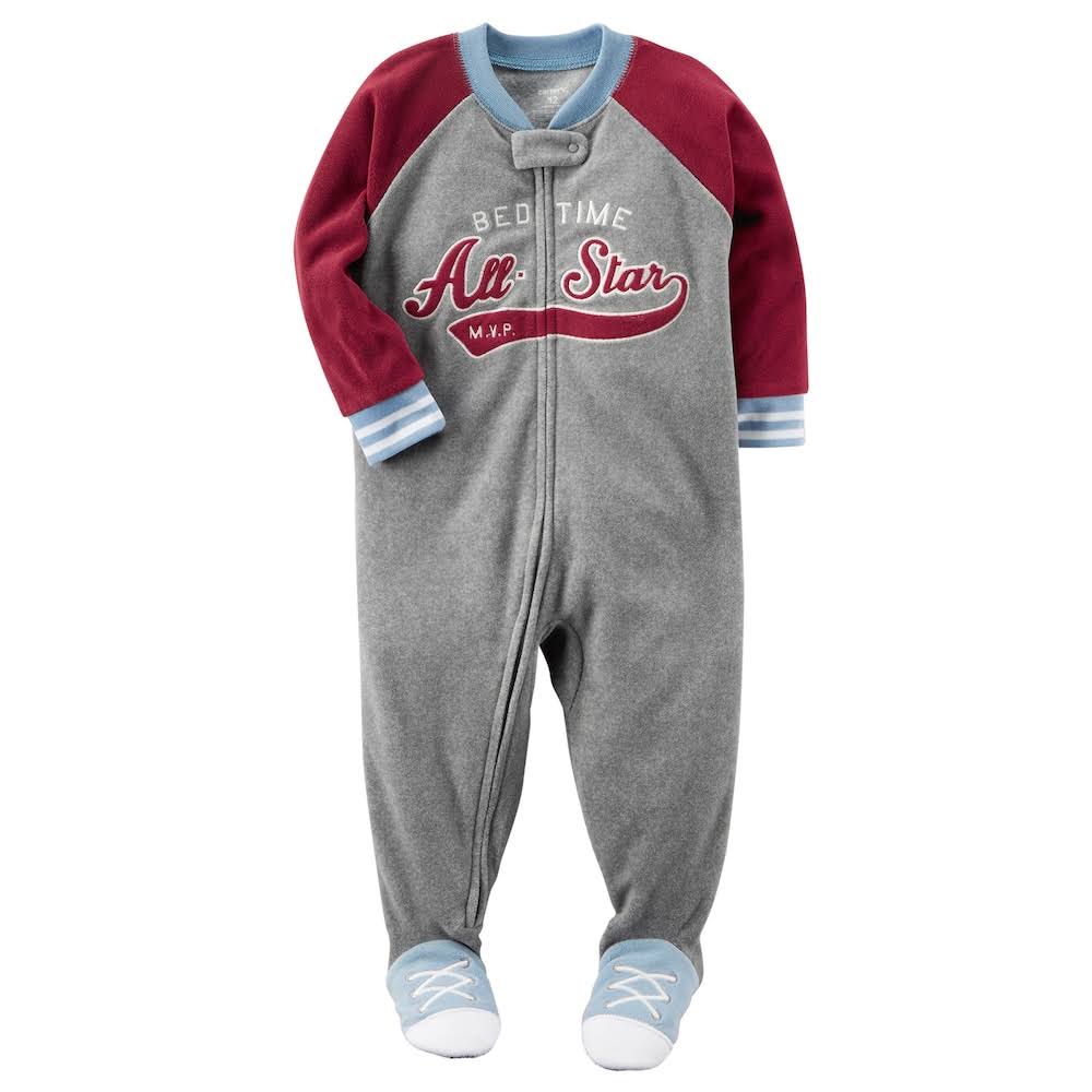 Carter's All-Star Footed Pajamas, Baby Boys (6M-5T)  1-Piece - oddros.shop