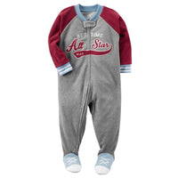 Carter's All-Star Footed Pajamas, Baby Boys (6M-5T)  1-Piece - oddros.shop