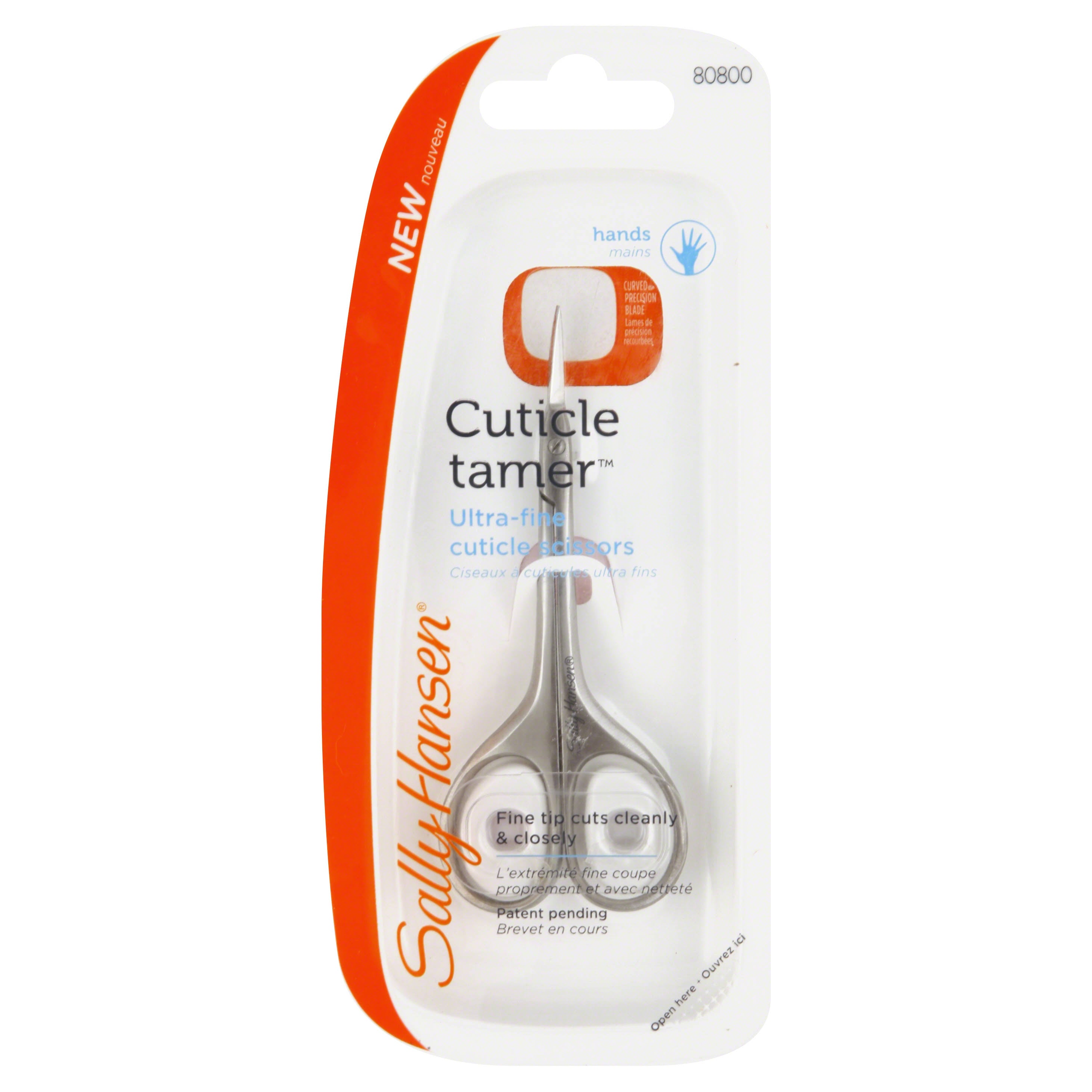 Sally Hansen Cuticle Tamer-Cuticle Scissors-Ultra Fine Tip (80800) - oddros.shop