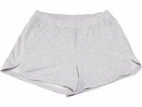 Active Life Womens Active Terry W/Zipper Pockets Short, Heather Grey - oddros.shop