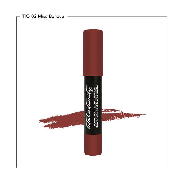 PRESTIGE COSMETICS Total Intensity Total Matte Lip Crayon - 0.36 fl oz (10.5 ml) - oddros.shop