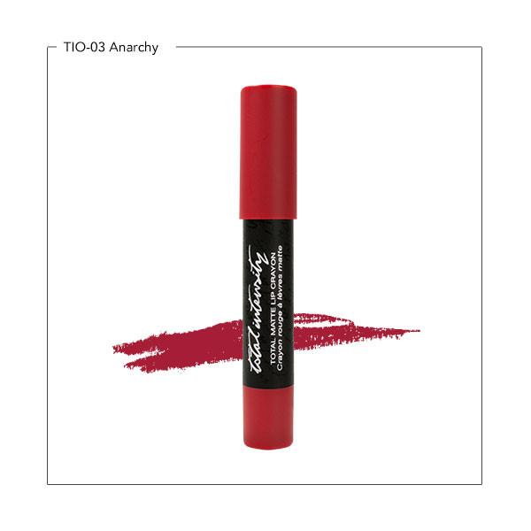 PRESTIGE COSMETICS Total Intensity Total Matte Lip Crayon - 0.36 fl oz (10.5 ml) - oddros.shop