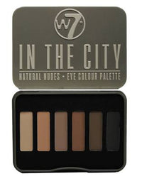 W7 COSMETICS In The City Natural Nudes Eye Shadow Palette - 0.24 oz / 7g - oddros.shop