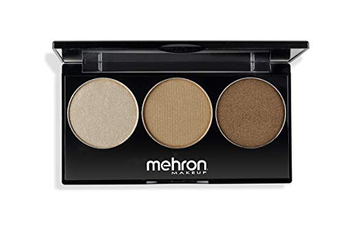 Mehron Makeup (Warm) Highlight  - 3 Color Pro Palette - oddros.shop
