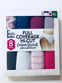 Felina Ladies' Hi-Cut Panty, X-Large (8-pack) - oddros.shop