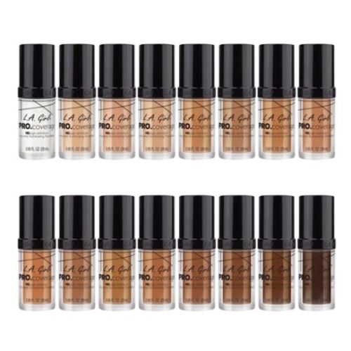 L.A. Girl PRO.Coverage HD Long Wear Illuminating Foundation - oddros.shop