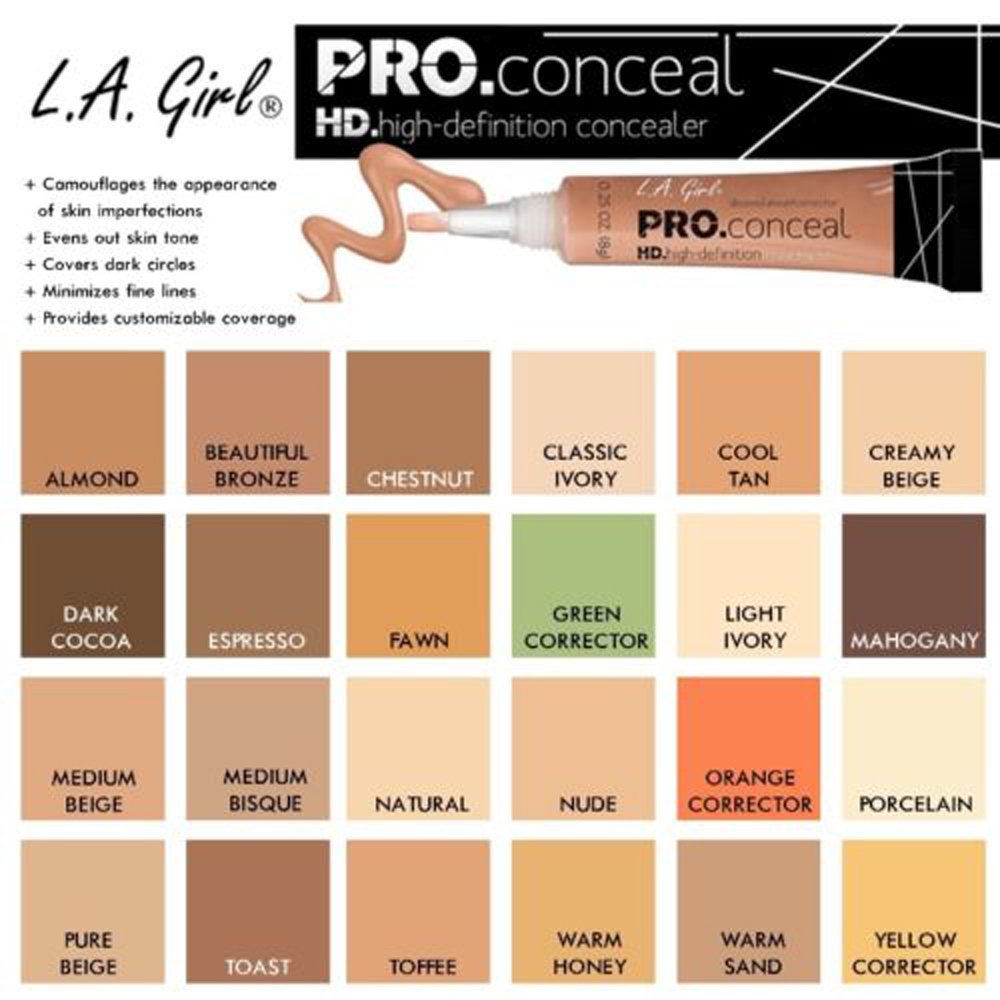 L.A. Girl HD Pro Concealer - Porcelain (GC969) - oddros.shop
